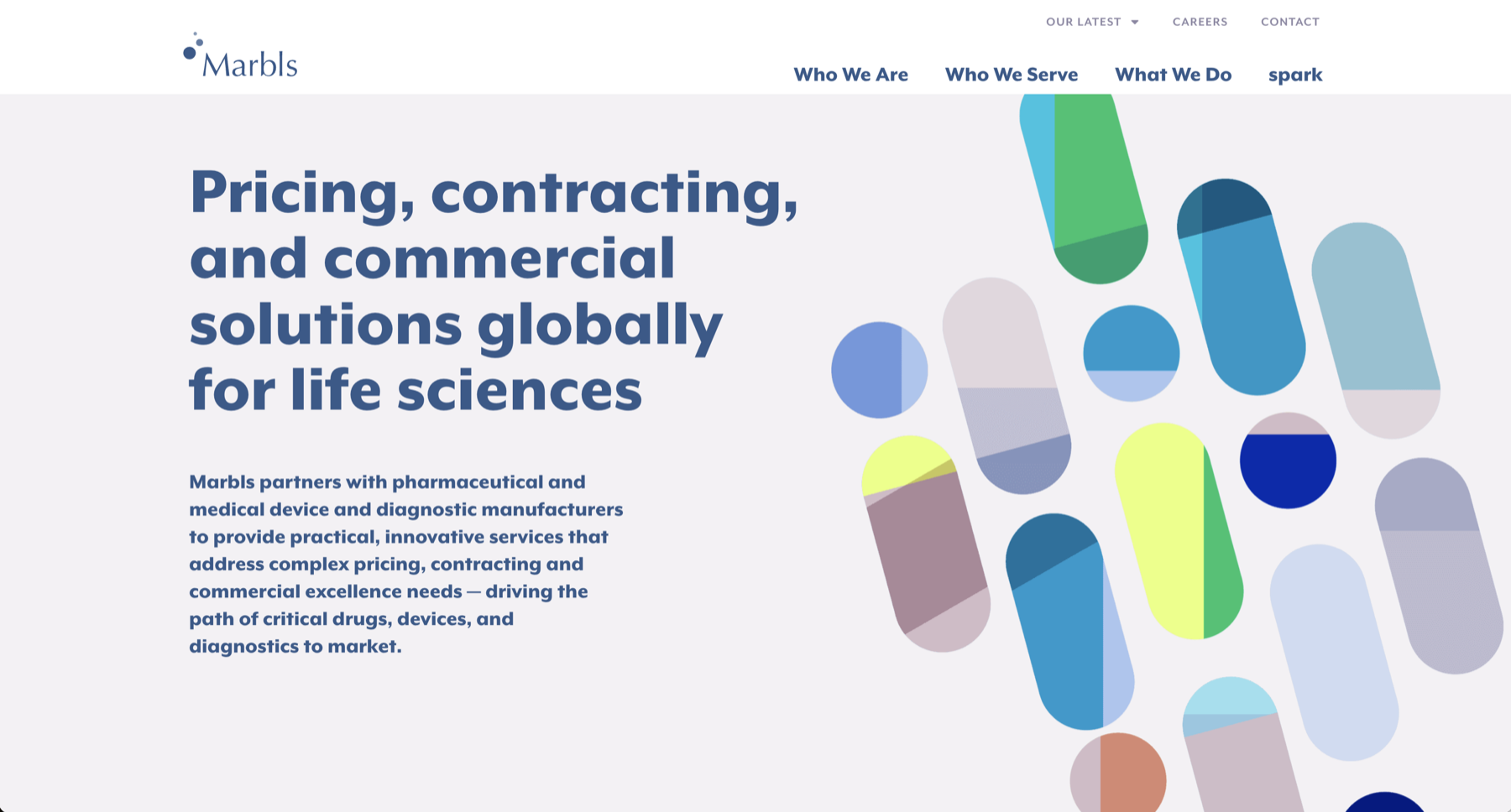 Marbls Group website