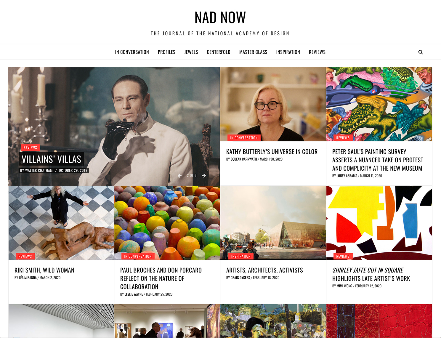 NAD Now website