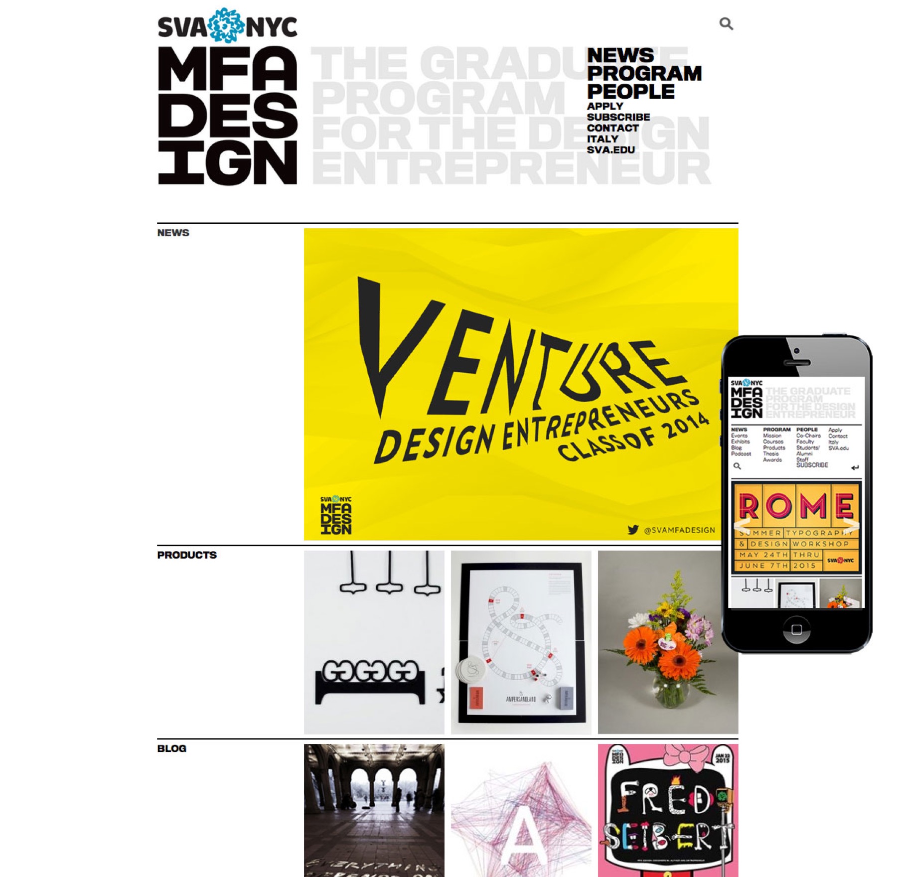 SVA MFAD website